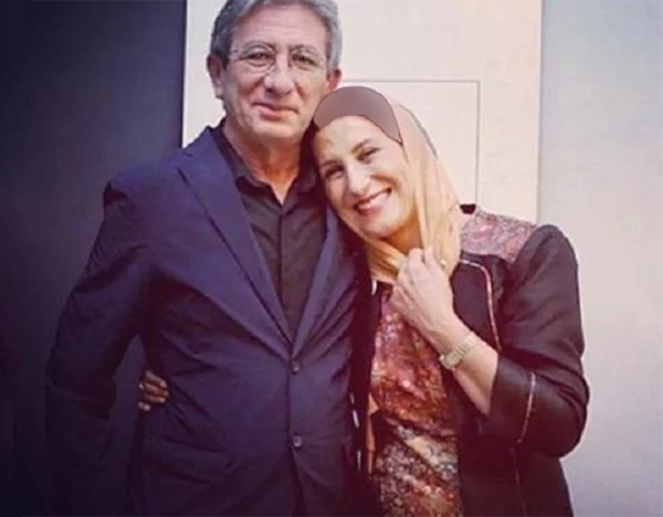فاطمه معتمد آریا و همسرش