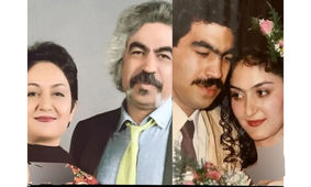 اولین عکس از همسر جذاب و باوقار سروش صحت / نچرال تر از بقیه سلبریتی ها !