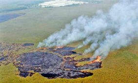 «حقابه» نمی رسد آتش به جان هور می افتد