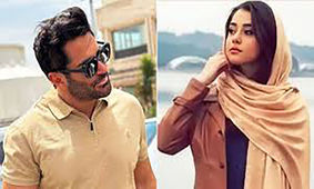 تنها عکس از مادر واقعی و فوق العاده جذاب رضا گلزار / جوانتر از عروسش !