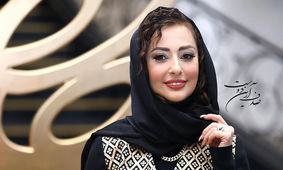 عکس باورنکردنی نفیسه روشن در کنار یک مرد عرب / تغییر پوشش خانم بازیگر در سفر خارجی !