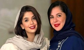 عکس عاشقانه مستانه مهاجر همراه با پیام احساسی برای دخترش نفس!