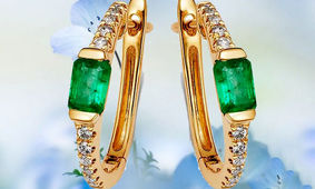 گوشواره ای شیک برای خانم هایی با صورت مربعی شکل + عکس