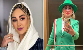 عکس خیره‌کننده از حلقه‌های ازدواج لاکچری الهام حمیدی و همسرش!