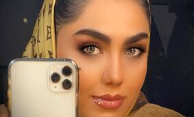 عکس شوکه کننده از خانم بازیگر سریال آوای باران! / مگه کارتن خواب نبود؟
