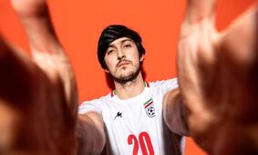 این زن خوش خنده همسر خیلی جوان سردار آزمون است + عکس دو نفره
