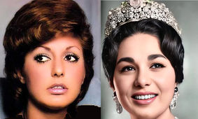 جدیدترین عکس از گوگوش و فرح پهلوی 46 سال بعد از انقلاب ! / فرح هنوز زیباتر و شیک تر ! 