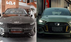 بررسی کیا K5 و جی ای سی امپو؛کره‌ای اصیل و کم‎آپشن یا چینی اسپرت و فول‌آپشن؟