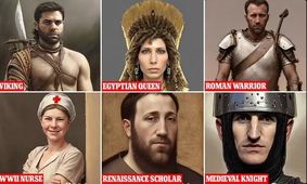 هوش مصنوعی از شما وایکینگ می‌سازد
