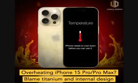 آیفون ۱۵ پرو مکس تیتانیومی را به خاطر داغ کردن بیش از حد نخرید