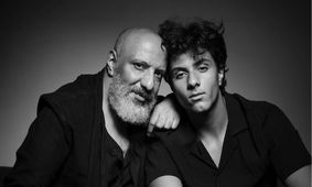 پسر امیر جعفری، سر کچل پدرش را سوژه شوخی‌های بامزه کرد!