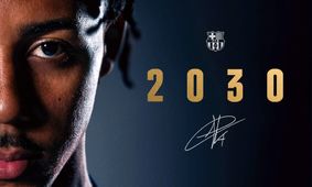 قرارداد جدید ژول کونده با بارسلونا تا سال ۲۰۳۰ رسمی شد