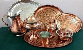 برای خرید ظروف مسی چقدر هزینه کنیم؟+ جدول قیمت