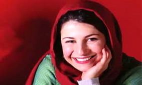 عکس منشوری از لیلی رشیدی با لباس شب توری / خجالت از پدرش نکشید!