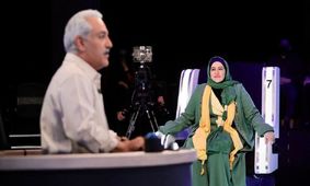 پاسخ حیرت‌انگیز نعیمه نظام‌دوست به سوال ازدواج با بازیگران؛ فقط مهران مدیری! + ویدیو