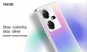 تکنو یک گوشی با قابلیت تغییر رنگ در نمایشگاه بارسلون معرفی کرد