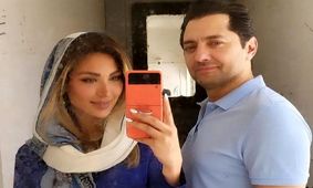 شل حجابی نوعروس بهرام رادان در معروف ترین مرکز خرید تهران + عکس مینا مختاری و دوست پلنگش 