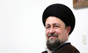 دیدار سید حسن خمینی با خانواده شهید باقری + تصاویر