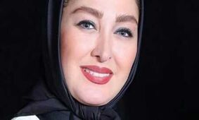 عکس زشت ترین لباس مجلسی الهام حمیدی ! / از خانم بازیگر شیک پوش بعید بود !