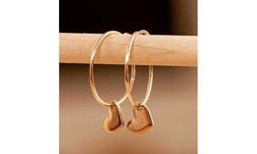 گوشواره حلقه ای لوله ای برای خانم های سخت پسند