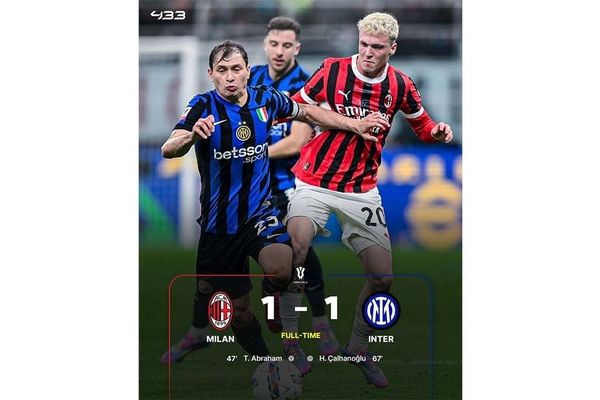 خلاصه بازی آث میلان  - اینتر / راند دوم تکلیف صعود را مشخص می‌کند 