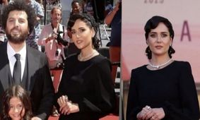 عکس پریناز ایزدیار در لحظه‌ای غیرمنتظره در جشنواره کن لو رفت!