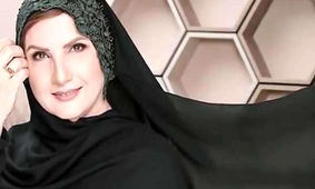 عکس خیلی متفاوت از خانم بازیگر محجبه ایرانی بدون چادر ! / دلبری زهرا سعیدی با مو بلوند !
