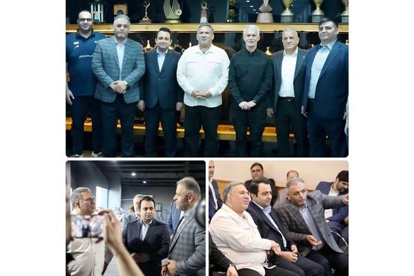 رئیس کمیسیون اقتصادی مجلس و مدیرعامل بانک صادرات ایران در اردوی ملی‌پوشان وزنه‌برداری/ اهدای نشان ویژه فدراسیون وزنه‌برداری به محسن سیفی به پاس حمایت از قهرمانان کشور