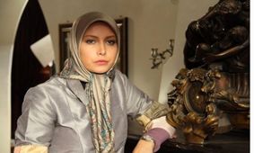 جلف بازی زننده فریبا نادری در شب تولدش / عشوه های منشوری برای مردان غریبه !