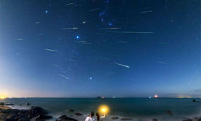 تصویر روز ناسا: بارش شهابی اسدی در آسمان دریای جنوبی چین