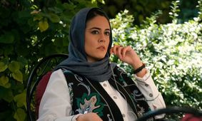 عکس پاییزی بازیگر پرحاشیه «جان سخت»