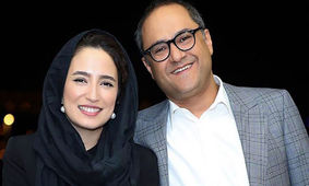صمیمی ترین عکس از رامبد جوان و همسرش با جواد عزتی / نگار چقدر خوشگل شده !
