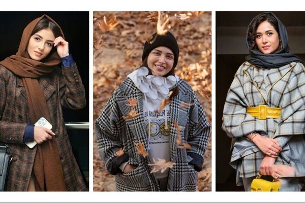 بازگشت قدرتمند طرح چارخونه؛ تصاویری شوکه‌کننده از بازیگران زن ایرانی با استایل محبوب!