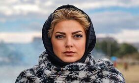  عکس لو رفته از طناز طباطبایی در خانه مرد سرشناس / سر خانم بازیگر روی پای علی آقا !