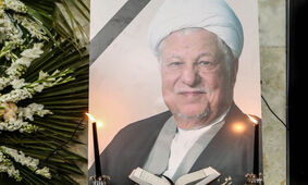 تصاویری از مراسم ازدواج نوه آیت‌الله رفسنجانی که خودشان عاقد بودند!