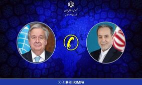 جزئیات گفتگوی تلفنی وزیر امور خارجه با دبیرکل سازمان ملل متحد
