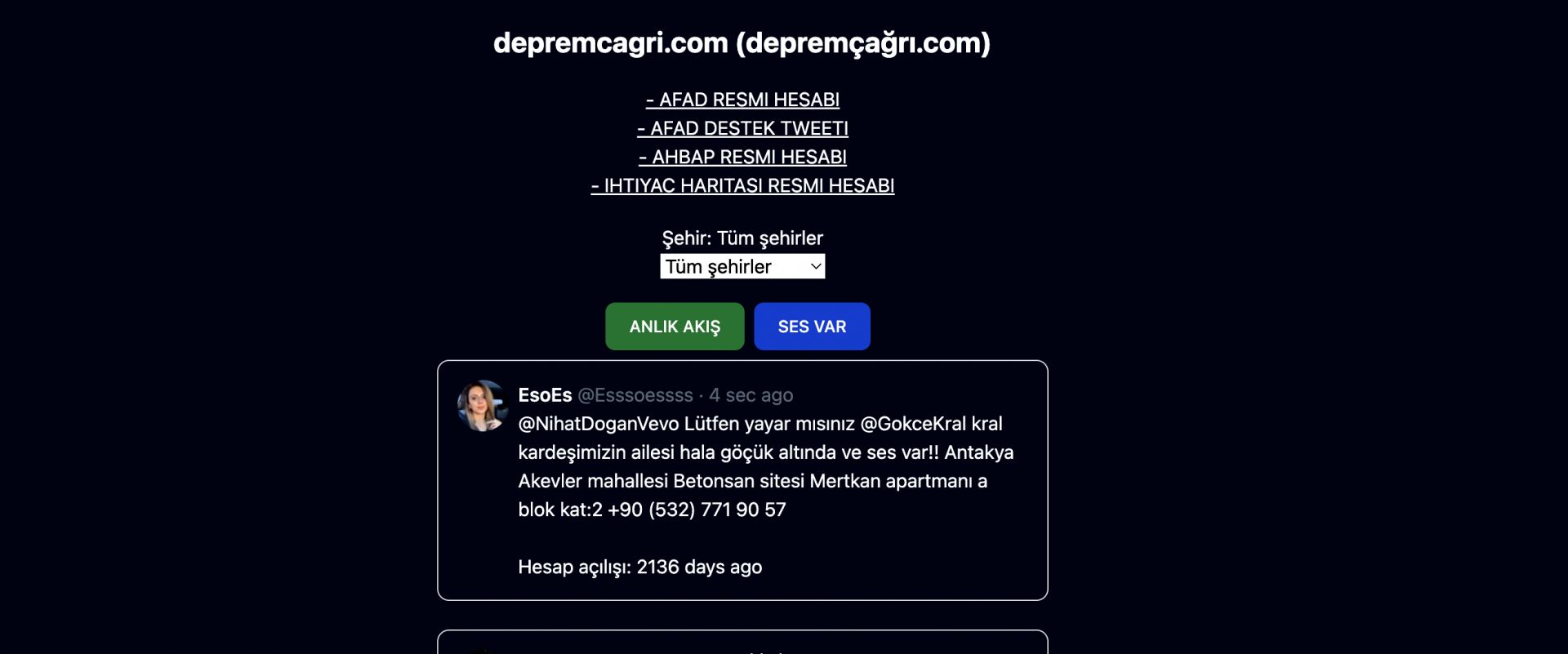 ۸ برنامه فناوران ترک برای مردم زلزله‌زده ترکیه