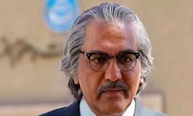 ویدیویی عجیب از گریم متفاوت مهران مدیری در سریال تاسیان!