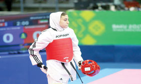 دختر ایران شکست خورد