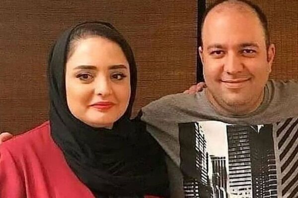 عکس‌هایی دیده‌نشده از شام عاشقانه نرگس محمدی و علی اوجی با تمی جادویی!