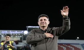 فاصله چند سانتی و شرم قلعه نویی از خانم بازیگر + عکس پر معنی