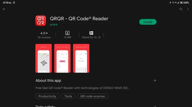 اپلیکیشن QRQR