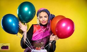 عکس مسافرت شاهانه مرضیه خانم سریال آوای باران با مادرش / یکی از یکی خفن تر !