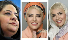 زیبایی خیره کننده رابعه اسکویی در جدیدترین استایلش ! / باربی و مو بلوند !