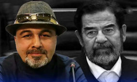  گریم رضا عطاران در نقش صدام همه را شوکه کرد+عکس شوکه کننده از آقای بازیگر