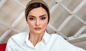 لباس عروس شیک و ساده نیلوفر پارسا بازیگر سریال آوای باران/ اوج زیبایی در عین سادگی +عکس