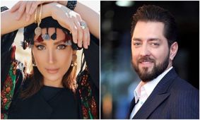 عکس لو رفته از نوعروس بهرام رادان در مراسم تازه داماد سینمای ایران !