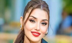 عکس دیدنی از زیبایی خیره کننده هانده ارچل با استایل سر تا پا مشکی 