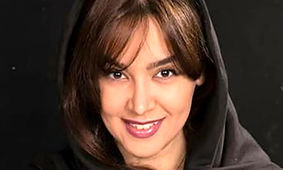 جشن تولد ساده و برفی خانم بازیگر در 36 سالگی