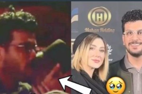 فیلم عاشقانه امیرحسین قیاسی: بوسه‌ای که چشم‌هایمان را قلب کرد! + ویدئو